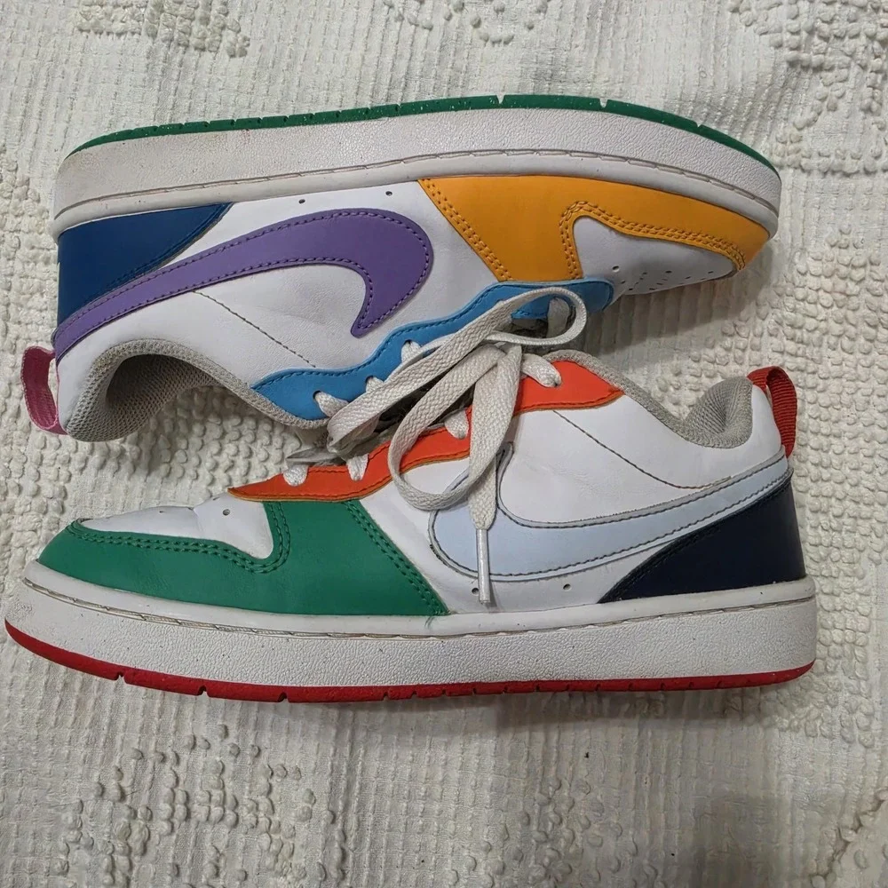 Nike Court Borough Low Recraft‎ What The GS FQ8373-902 Size 5Y